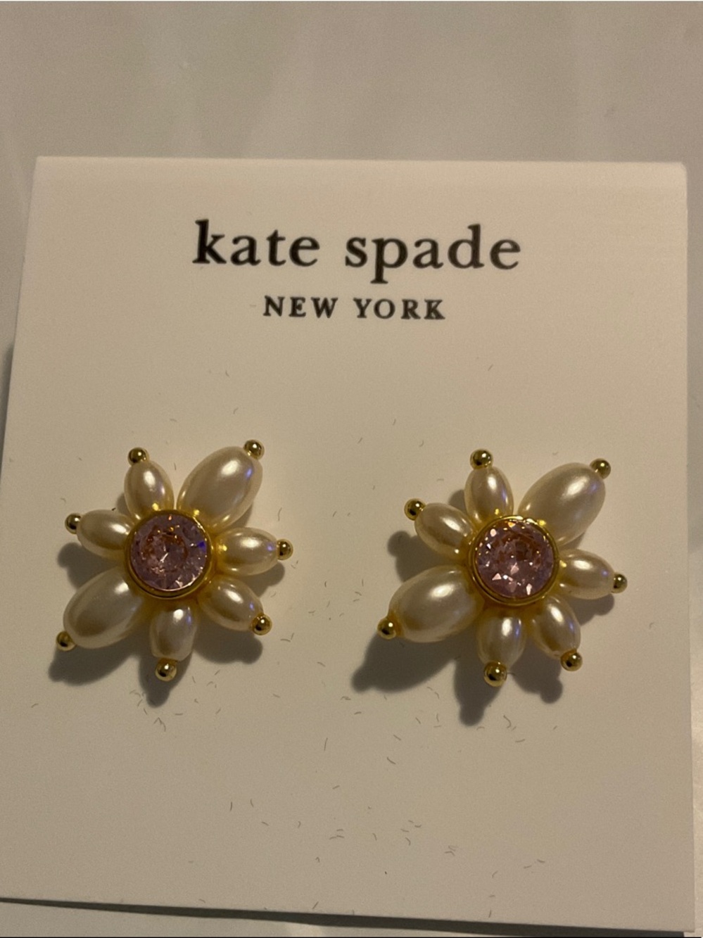 Kate Spade Pearl Stud Earrings
